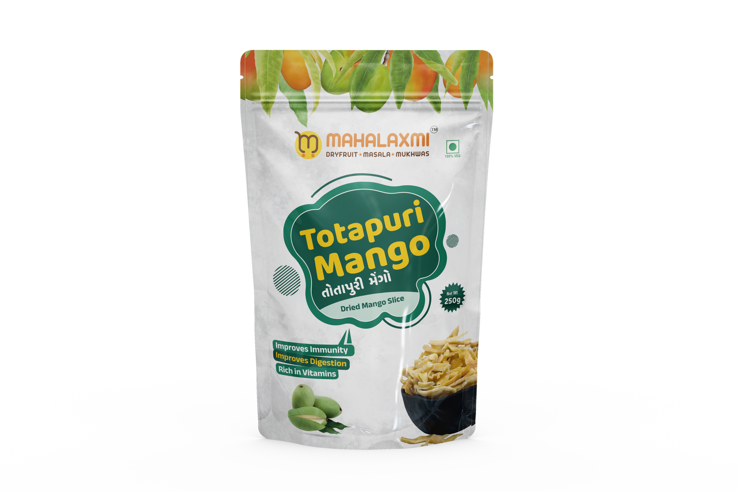 Totapuri Mango (Dried Mango Slice)
